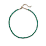 Necklaces 14K & 18K Gold East West Emerald Necklace, Large