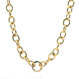 Necklaces 14K Gold Filled Round Link Chain and Enhancer