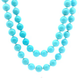 Necklaces 16" Double-Strand Beaded Sleeping Beauty Turquoise Necklace