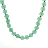 Necklaces 16" Green Jade Beaded Necklace