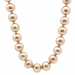 Necklaces 16" With One Toggle CLasp Golden Bronze Pearl Strand Necklace, 12-13 mm