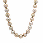 Necklaces 16" With One Toggle CLasp Golden Bronze Pearl Strand Necklace