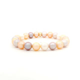 Necklaces 7" Natural Pink To White Pearl Beaded Bracelet
