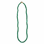 Necklaces Emerald Beads & 14K w/ Toggle Clasp