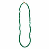 Necklaces Emerald Beads & 14K w/ Toggle Clasp