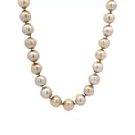 Necklaces Golden Bronze Pearl Strand Necklace