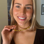 Necklaces Golden Tigers Eye Beaded Necklace