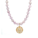 Necklaces Lavender Kunzite Beaded Necklace