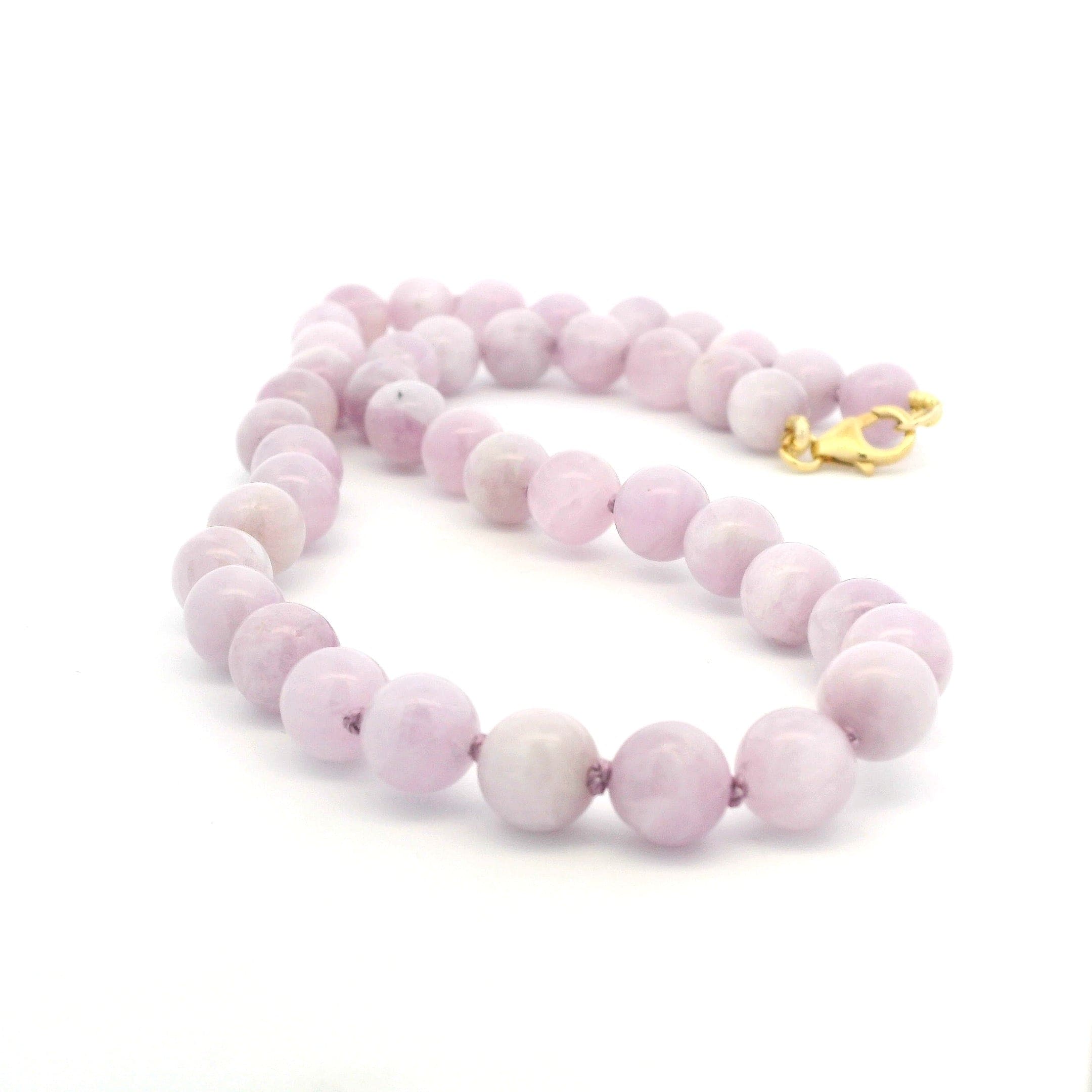Necklaces Lavender Kunzite Beaded Necklace