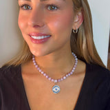Necklaces Lavender Kunzite Beaded Necklace