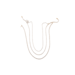 Necklaces Medium 14K Gold and Diamond Tennis Necklace 4-Prong Setting
