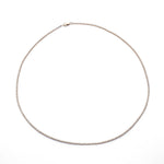 Necklaces Mini 14K Gold and Diamond Tennis Necklace Invisible Setting