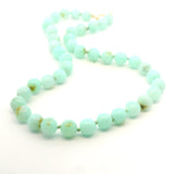 Necklaces Mint Green Chrysoprase Beaded Necklace