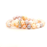 Necklaces Natural Pink To White Pearl Beaded Bracelet