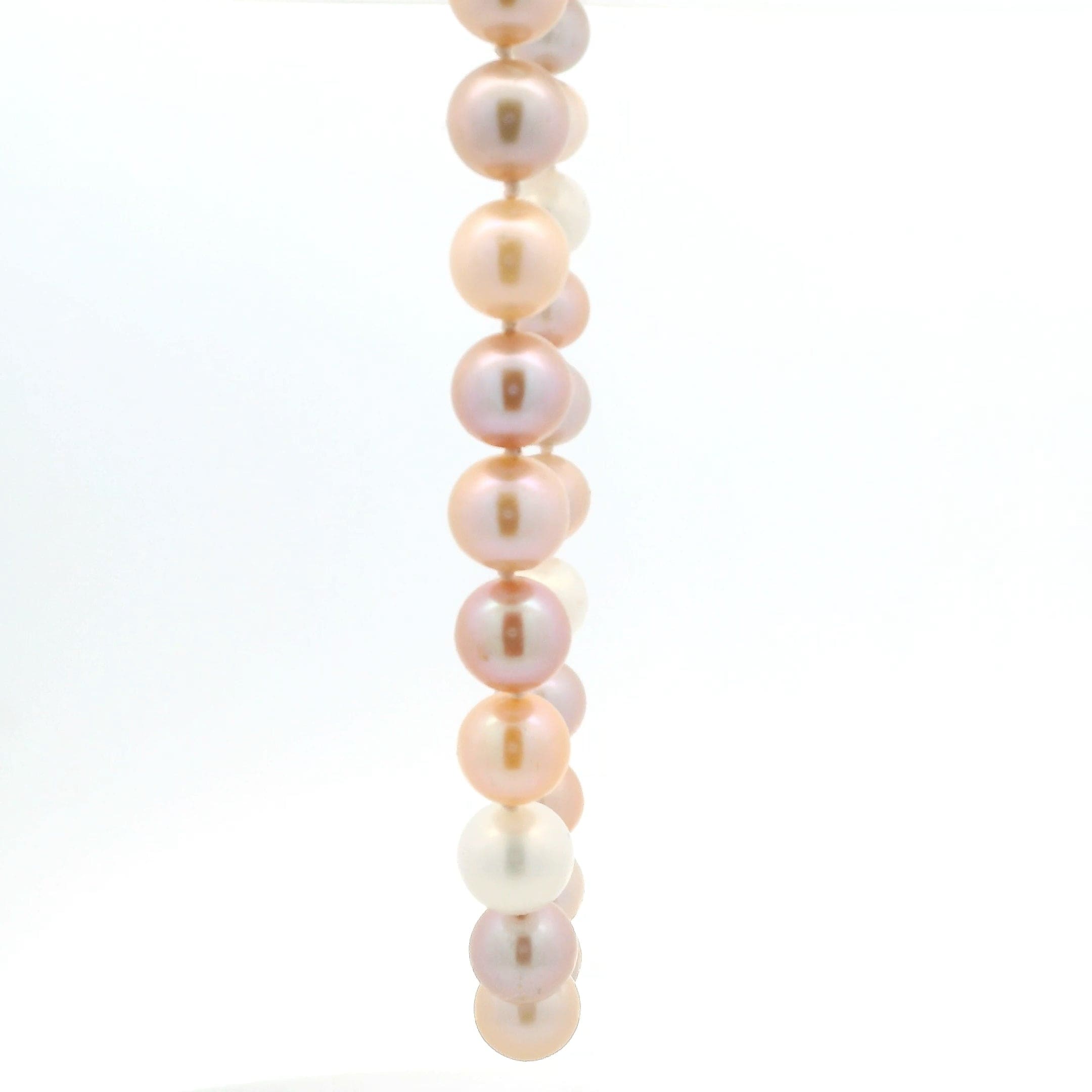 Necklaces Pink Pearl Strand Necklace