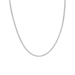 Necklaces Small 14K Gold and Diamond Tennis Necklace 4-Prong Setting