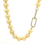 Necklaces South Sea Champagne Pearl Strand Necklace