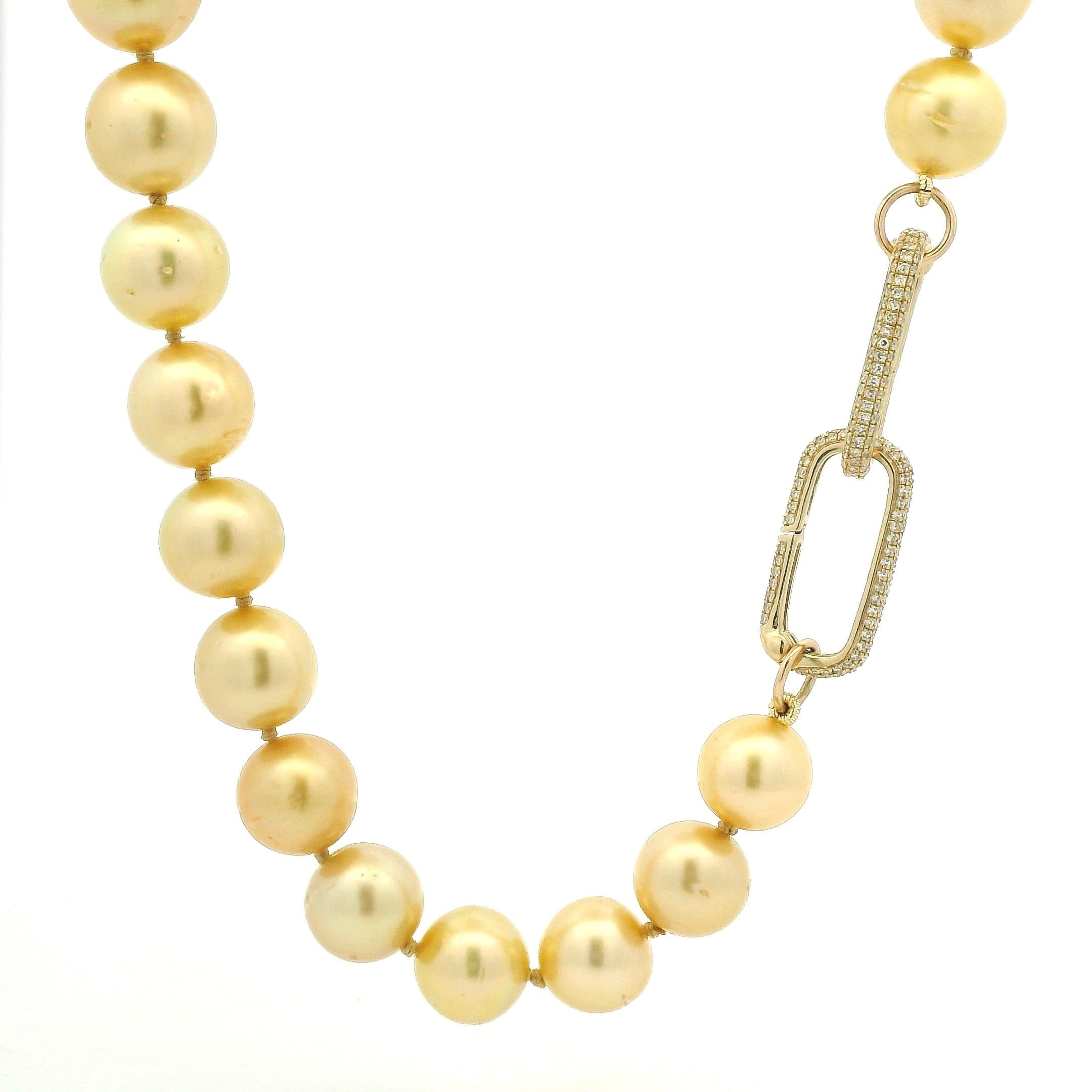Necklaces South Sea Champagne Pearl Strand Necklace
