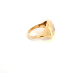 Rings 14K & 18K Gold Marquise Pink Sapphire And Diamond Ring
