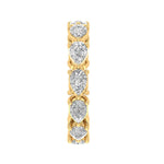 Rings 14K & 18K Gold Pear East West Diamond Eternity Ring