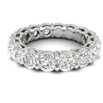 Rings 14K & 18K Gold Round Diamond Eternity Band