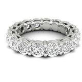 Rings 14K & 18K Gold Round Diamond Eternity Band