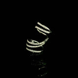 Rings 18K Milano Gold and Diamond Wrap Around Ring
