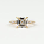 Rings Asscher Cut Diamond Engagement Rings