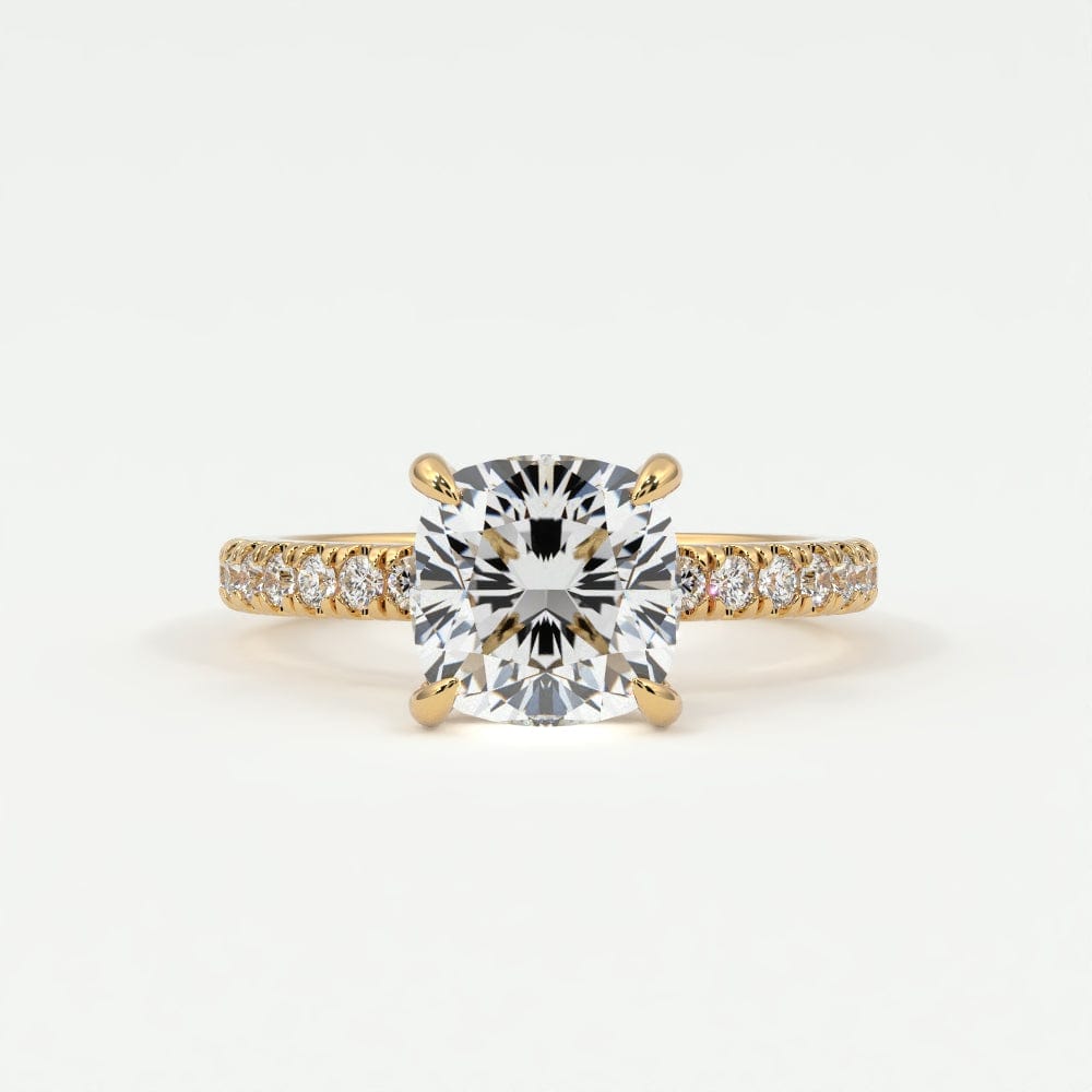 Rings Cushion Cut Diamond Engagement Rings