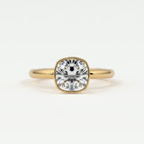 Rings Cushion Cut Diamond Engagement Rings, Lab Grown