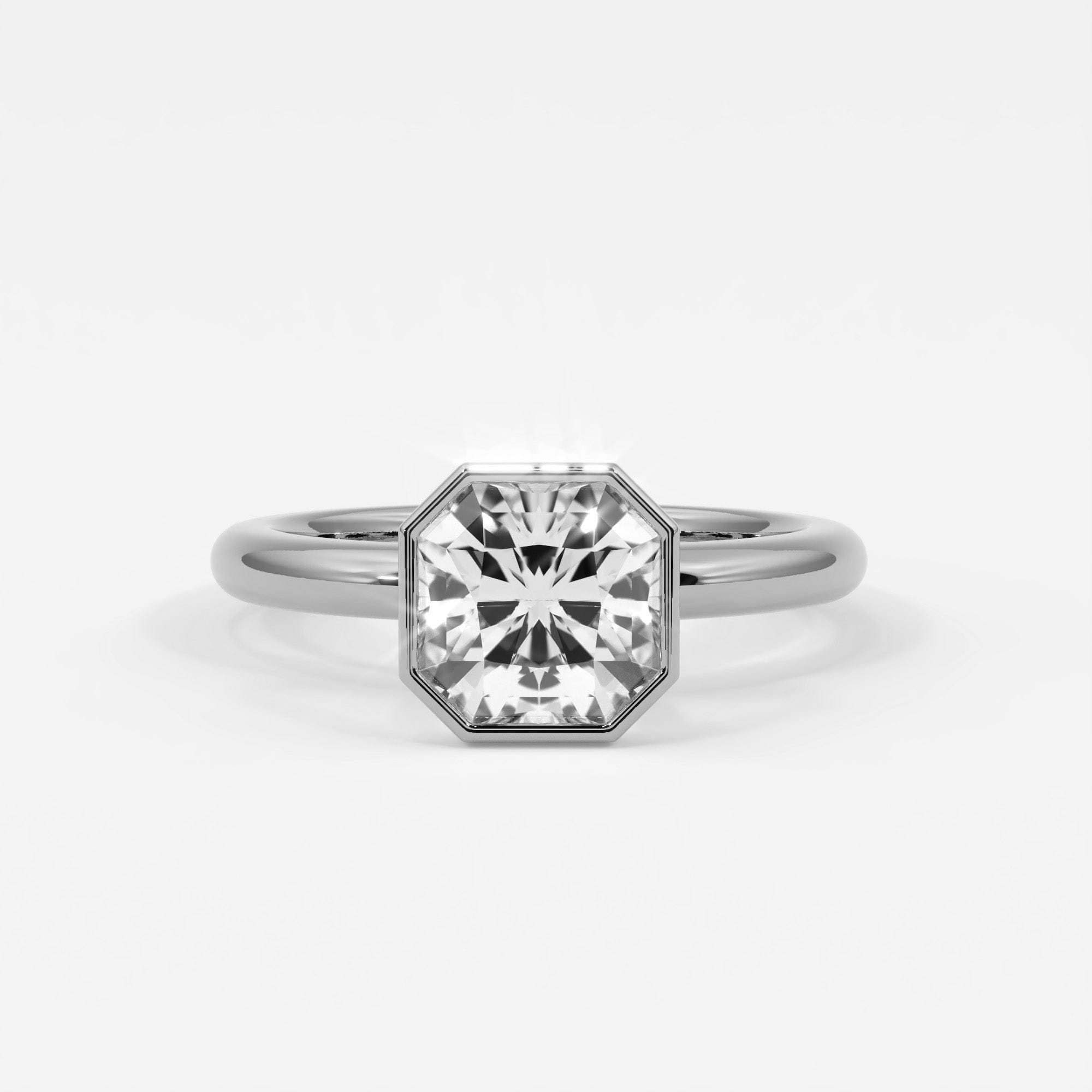 Rings Cushion Cut Diamond Engagement Rings, Lab Grown