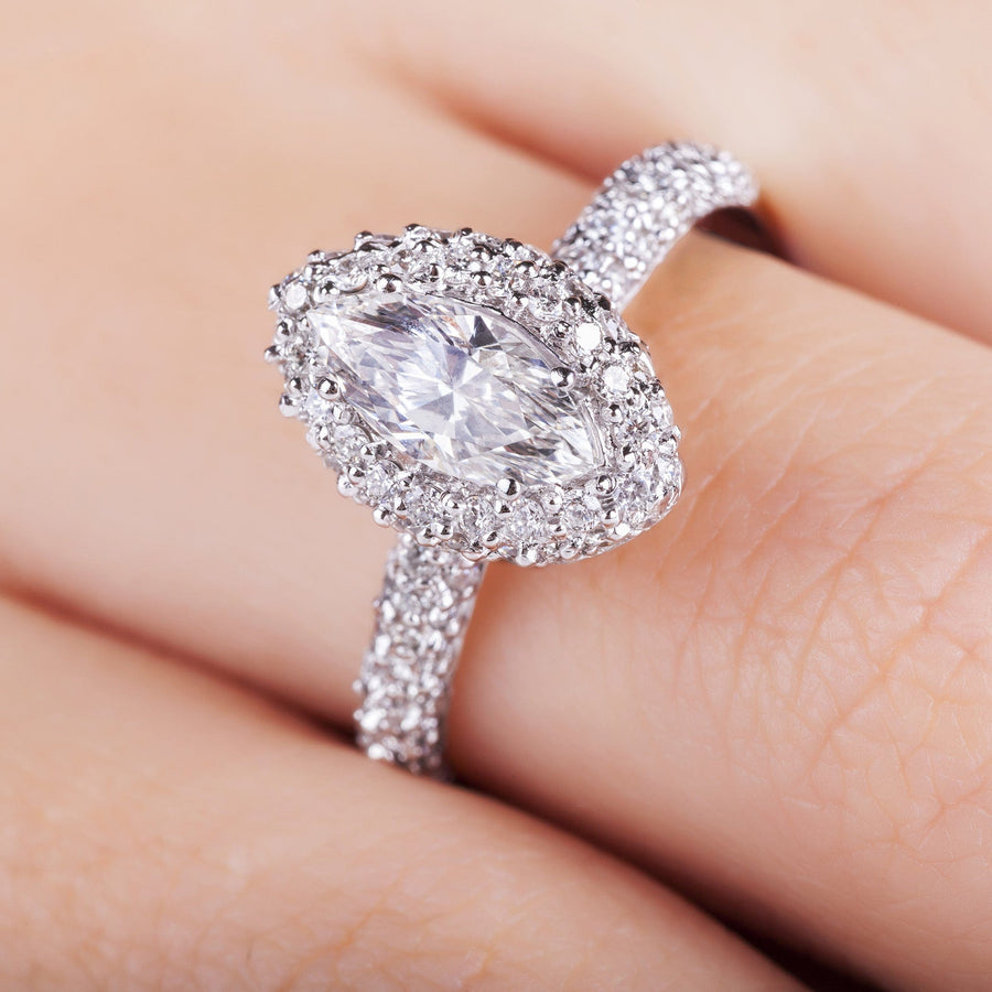 Rings Marquise Diamond Engagement Rings