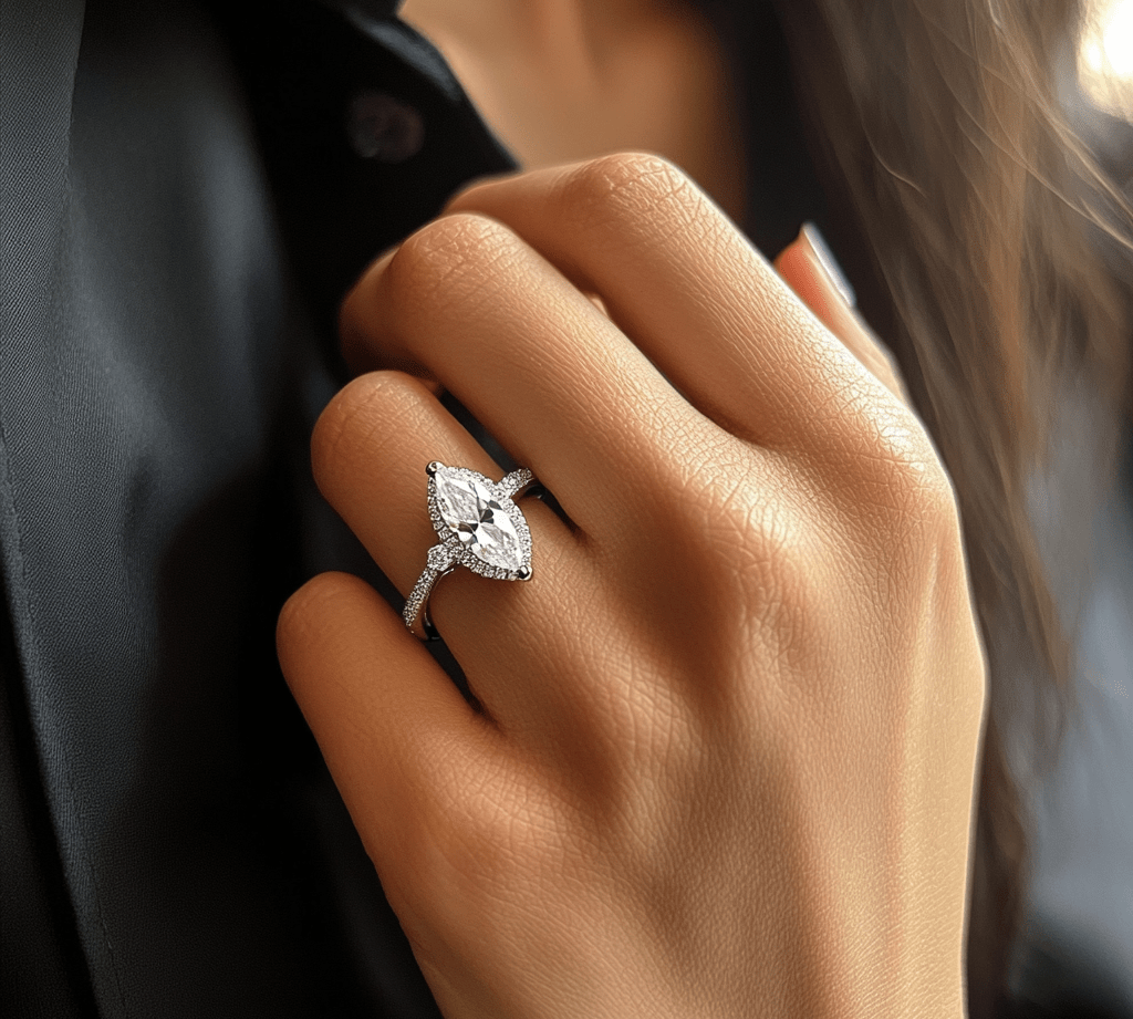 Rings Marquise Diamond Engagement Rings