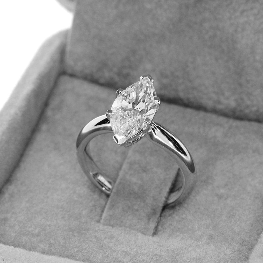 Rings Marquise Diamond Engagement Rings, Lab Grown