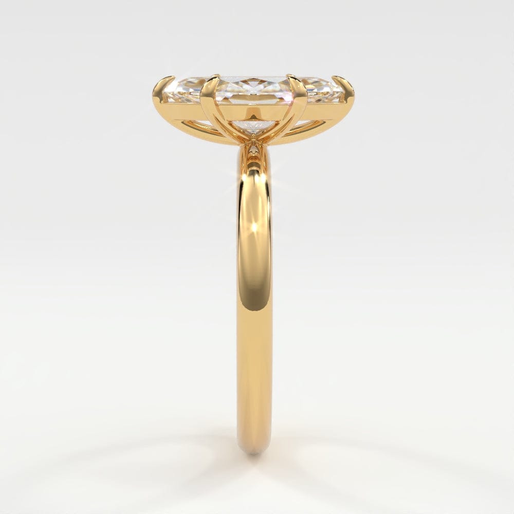 Rings Marquise Diamond Solitaire Band