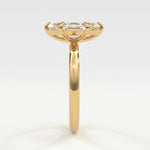 Rings Marquise Diamond Solitaire Band