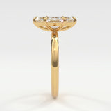 Rings Marquise Diamond Solitaire Band