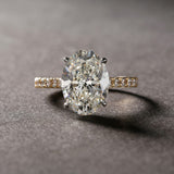 Rings Oval Diamond Engagement Rings