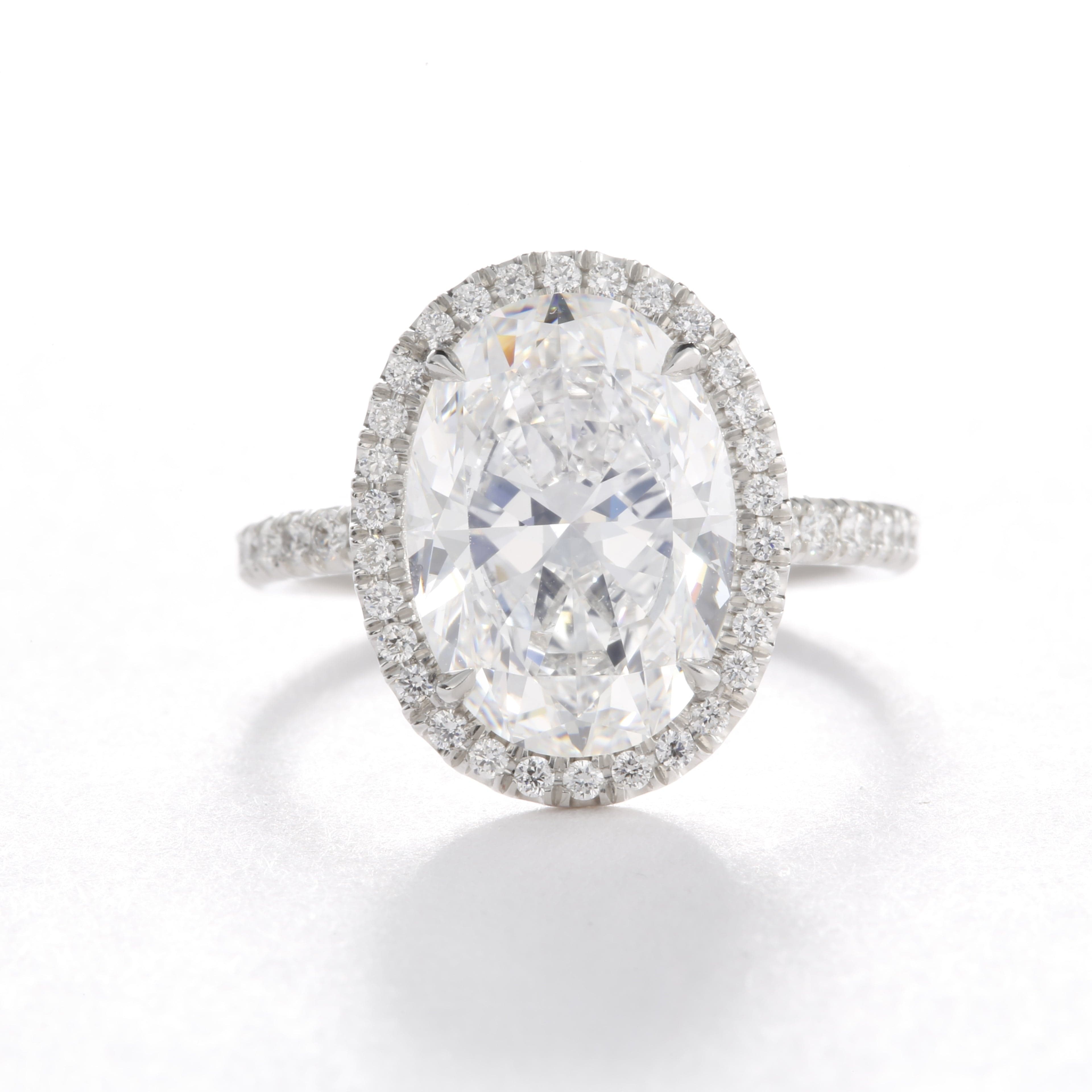 Rings Oval Diamond Engagement Rings