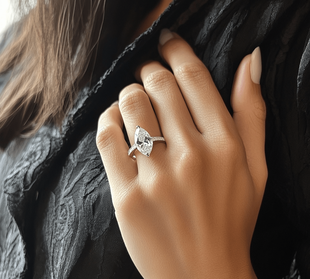 Rings Pear Diamond Engagement Rings