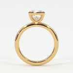 Rings Princess Cut Bezel Setting