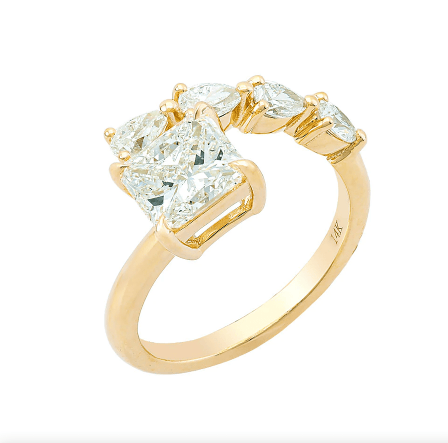 Rings Princess Cut Diamond Engagement Rings, Lab Grown
