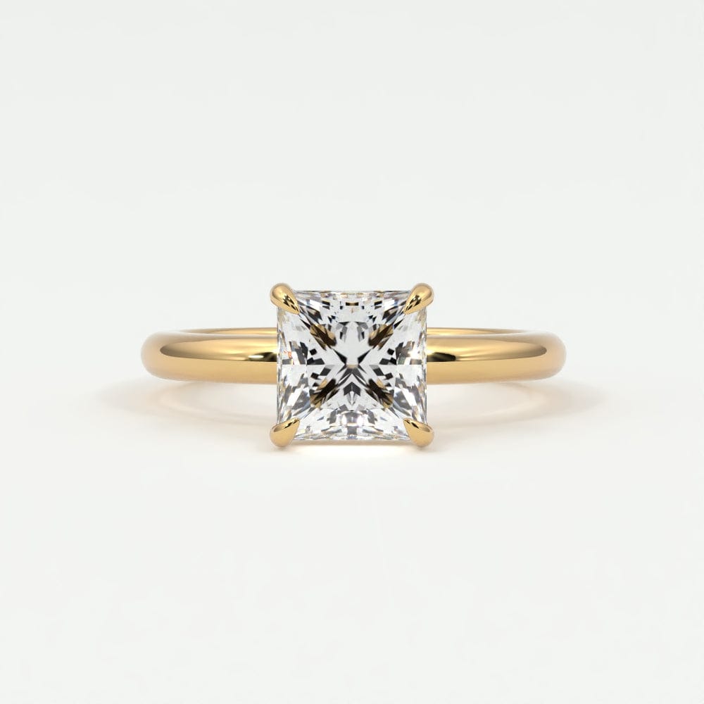 Rings Princess Cut Diamond Engagement Rings, Lab Grown