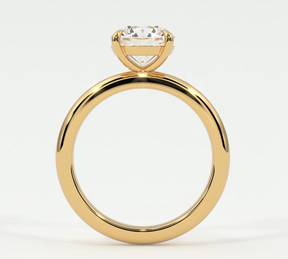 Rings Round Brilliant Diamond Solitaire Band