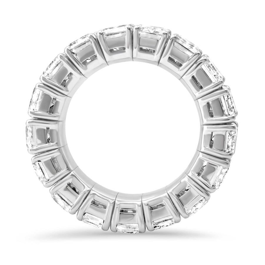 Rings Stretch & Stack Emerald Cut Diamond Eternity Rings, Lab Grown Diamonds